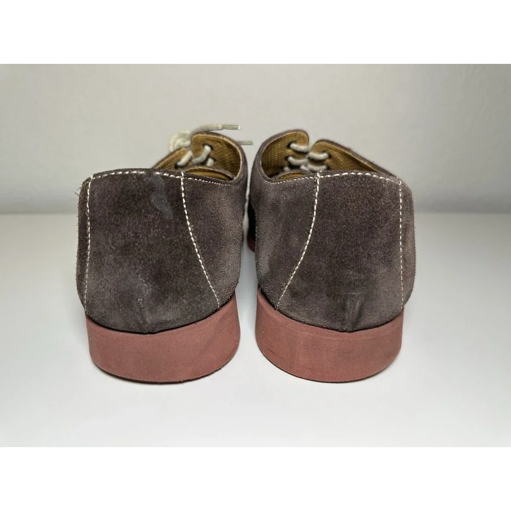 Cole Haan Men's‎ Size 10.5M Brown Leather Suede Lace-Up Derby Oxford Shoes